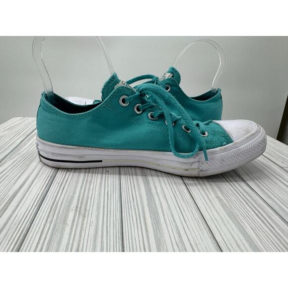 Converse Teal Green Climate Counter Water Repellant Low Top Sneaker W 8.5 /M 6.5 - Picture 4 of 9